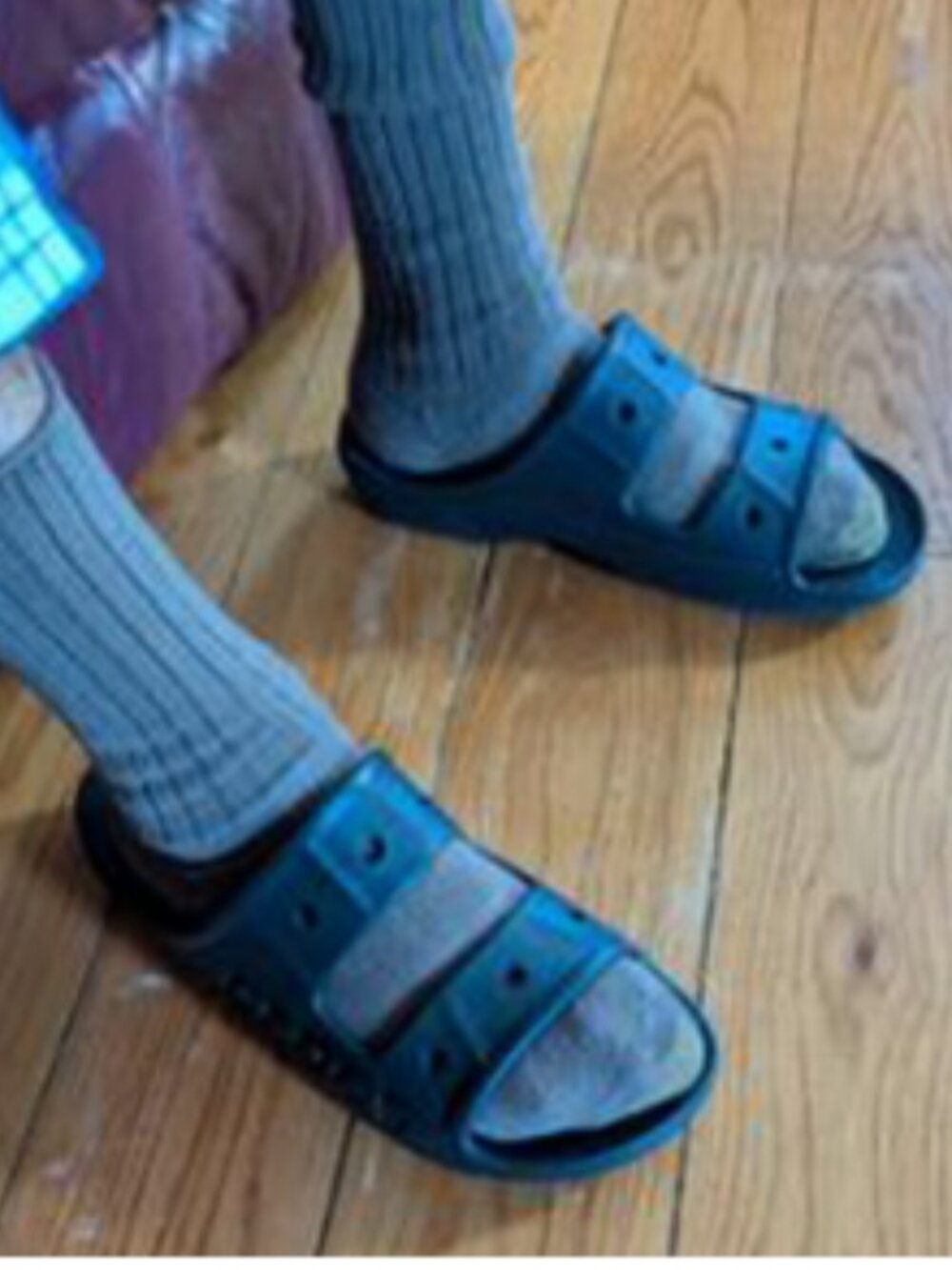 BNWT Crocs Unisex Baya Slide Sandals (8M - 10W) true navy